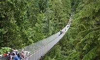 best travel destinations in North America best travel destinations North America - Pic of Capilano Bridge.