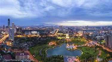 top travel destinations in asia Top Travel Destinations In Asia - Aerial Pic of Hanoi.