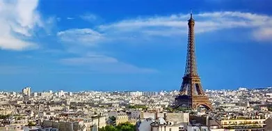 top travel destinations in Europe Twenty Top Travel Destinations in Europe - picture of the Eiffel Tower in Paris.