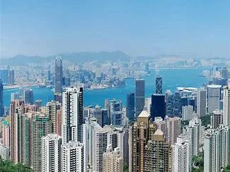 top travel destinations in asia Top Travel Destinations in Asia - picture of Hong Kong skyline.