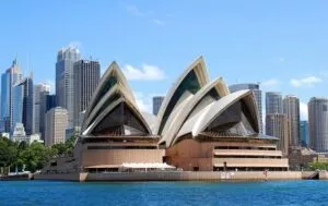 top travel destinations in Australia and the Pacific,travel destinations Top Travel Destinations in Australia and the Pacific - pic of downtown Sydney, Australia.