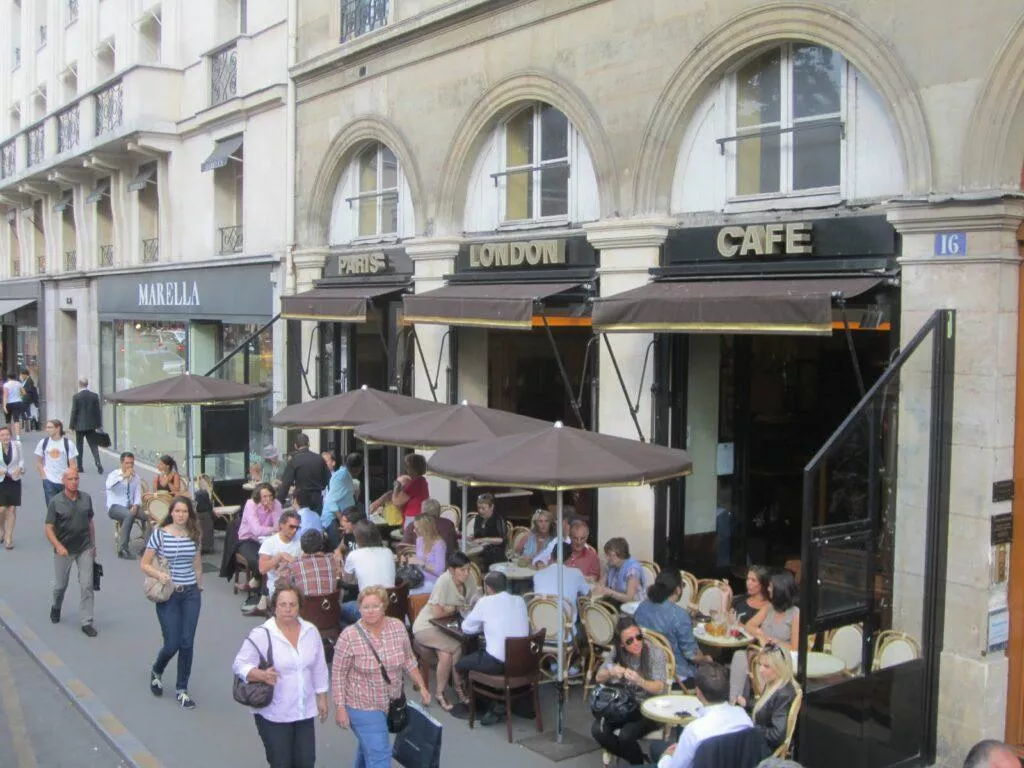 privacy policy Privacy Policy - pic of a group of people sitting outside a restaurant