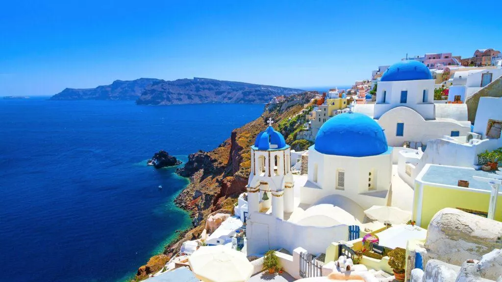 Travel Europe,europe on a budget How To Travel Europe On A Budget - pic of Santorini, Greece